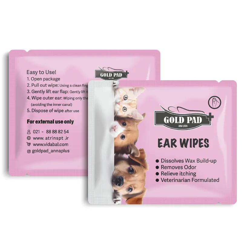 دستمال مرطوب ساشه ای گوش مارک گلدپد