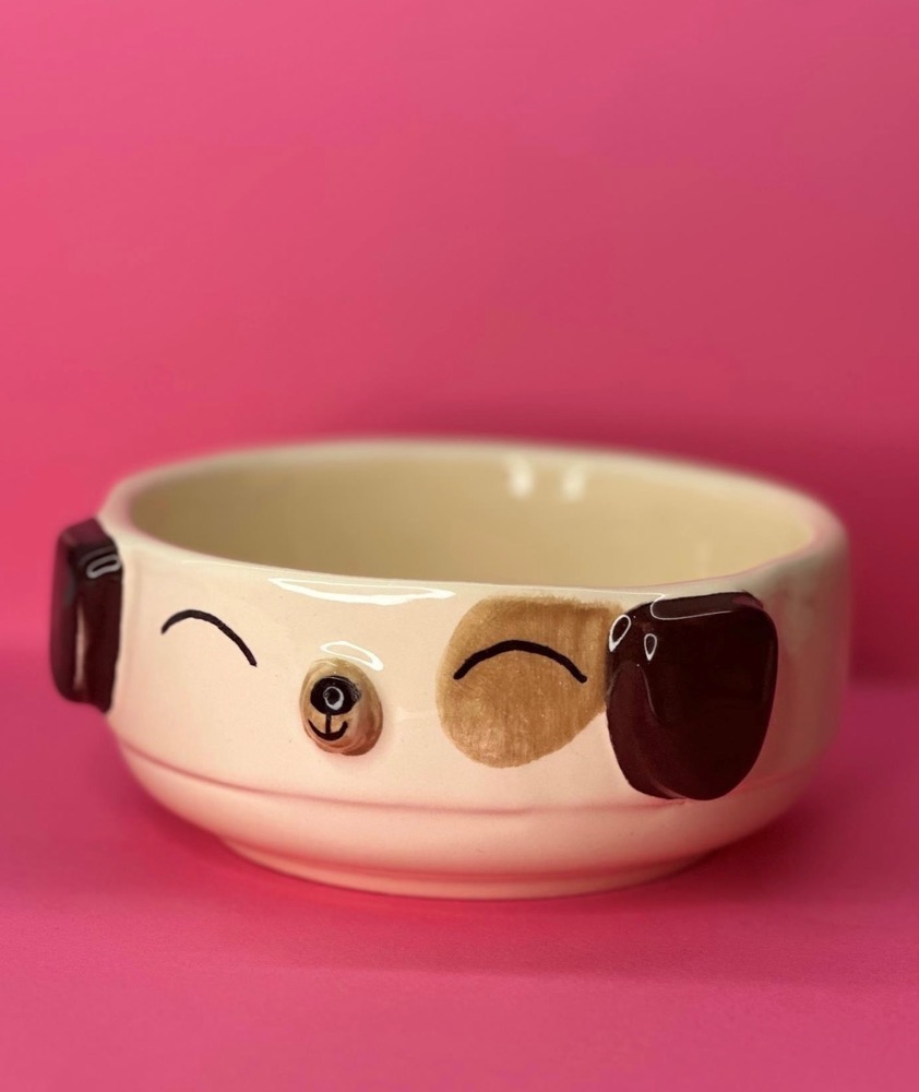 ظرف آب و غذا پت کرم